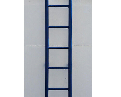 2 Versatile Welded Iron Ladder - Home/Workshop/Outdoor Use (Powder-Coated) - Image 1